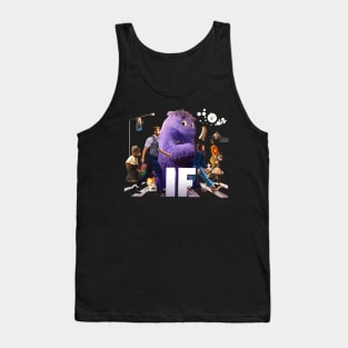 IF 2024 Movie Imaginary Friends Purple Furry Imaginary Friends Tank Top